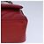 CHANEL Borsa a Spalla con Catena V Stitch in Pelle di Agnello Rossa CC Auth 102030SAM Rosso - vista 14