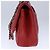 CHANEL Borsa a Spalla con Catena V Stitch in Pelle di Agnello Rossa CC Auth 102030SAM Rosso - vista 4