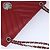 CHANEL Borsa a Spalla con Catena V Stitch in Pelle di Agnello Rossa CC Auth 102030SAM Rosso - vista 6