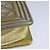 CHANEL Borsa a Spalla Boy Chanel Matelassé Catena Patente Oro CC Auth 106721SAM D'oro - vista 16
