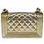 CHANEL Borsa a Spalla Boy Chanel Matelassé Catena Patente Oro CC Auth 106721SAM D'oro - vista 2