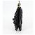 CHANEL Borsa a Mano con Catena in Pelle di Agnello Nera Oro CC Auth yk18016M Nero D'oro - vista 4