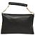 CHANEL Borsa a Mano Choco Bar in Pelle di Agnello Beige Nera CC Auth 123516V Nero - vista 2