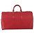 LOUIS VUITTON Epi Keepall 50 Borsa Boston Rossa M42967 LV Auth 155329V Rosso - vista 2
