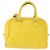 Borsa LOEWE in pelle 2 in 1 Gialla Argento Auth ka1544V Giallo - vista 13