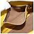 Borsa LOEWE in pelle 2 in 1 Gialla Argento Auth ka1544V Giallo - vista 24