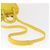 Borsa LOEWE in pelle 2 in 1 Gialla Argento Auth ka1544V Giallo - vista 8