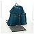 Zaino in pelle Balenciaga blu argento 326404 Auth 165396V - vista 12
