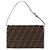 Borsa a Spalla in Tela Zucca FENDI Nera Marrone Auth 169711V Nero - vista 2
