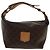 Céline Borsa a mano in tela Macadam CELINE in pelle PVC dorata marrone Auth 95581A D'oro - vista 13