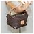 Céline Borsa a mano in tela Macadam CELINE in pelle PVC dorata marrone Auth 95581A D'oro - vista 18