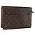 LOUIS VUITTON Pochette Uomo Monogram Borsa a Mano M51795 LV Auth BA11096 Monogramma