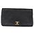 CHANEL Borsa a Spalla Matelassé in Pelle di Agnello Nera Oro CC Auth bs34016 Nero D'oro - vista 13