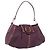 Bulgari Borsa a Spalla BVLGARI Chandra in Pelle Viola Oro Auth 170606A D'oro Porpora