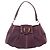 Bulgari Borsa a Spalla BVLGARI Chandra in Pelle Viola Oro Auth 170606A D'oro Porpora - vista 13
