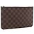 LOUIS VUITTON Damier Ebene Neverfull MM Pouch Accessory Pouch LV Auth 170900A