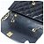 CHANEL Borsa a Spalla Diana Matelassé Catena Patent Nero Oro CC Auth 103804A D'oro - vista 10