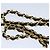 CHANEL Borsa a Spalla Diana Matelassé Catena Patent Nero Oro CC Auth 103804A D'oro - vista 8