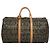 LOUIS VUITTON Monogram graffiti Keepall 50 Borsa Boston Khaki M92196 Auth EC602SAV Cachi - vista 13