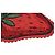 GUCCI Micro GG Supreme Chain Pouch Borsa a Spalla PVC Rossa 576495 Auth 116081SAV Rosso - vista 14