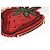 GUCCI Micro GG Supreme Chain Pouch Borsa a Spalla PVC Rossa 576495 Auth 116081SAV Rosso - vista 15