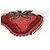 GUCCI Micro GG Supreme Chain Pouch Borsa a Spalla PVC Rossa 576495 Auth 116081SAV Rosso - vista 5