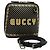 Borsa a spalla in pelle nera GUCCI SEGA Collaboration 511189 Auth BD1503SAV Nero