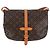 LOUIS VUITTON Borsa a Spalla Monogram Perfo Saumur 30 M93998 LV Auth BA1291SAV Monogramma - vista 13