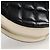 CHANEL Matelassé COCO Marchio Catena Borsa Rotonda in Cordino Pelle Nera CC Auth bs25005SAM Nero D'oro - vista 17