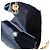 CHANEL Matelassé COCO Marchio Catena Borsa Rotonda in Cordino Pelle Nera CC Auth bs25005SAM Nero D'oro - vista 24