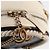 CHANEL Matelassé COCO Marchio Catena Borsa Rotonda in Cordino Pelle Nera CC Auth bs25005SAM Nero D'oro - vista 9