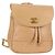 Zaino CHANEL in pelle di vitello beige oro CC Auth kk466V D'oro