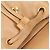 Zaino CHANEL in pelle di vitello beige oro CC Auth kk466V D'oro - vista 24