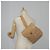 Zaino CHANEL in pelle di vitello beige oro CC Auth kk466V D'oro - vista 33