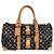 LOUIS VUITTON Keepall 45 Tasche Monogram Multicolor Schwarz M92640 Auth 117676SAV - Ansicht 13