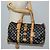 LOUIS VUITTON Keepall 45 Tasche Monogram Multicolor Schwarz M92640 Auth 117676SAV - Ansicht 32
