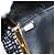 CHANEL Clutch in Tweed Nero Oro CC Auth 124606SAV D'oro - vista 10