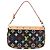 LOUIS VUITTON Pochette Accessoires Multicolore Monogramma Nero M92648 Auth BA1927SAV - vista 2