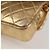 CHANEL Mini Mini Matelassé 7 Borsa a Catena in Pelle di Agnello Oro CC Auth 120870SAV - Ansicht 17