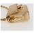 CHANEL Mini Mini Matelassé 7 Borsa a Catena in Pelle di Agnello Oro CC Auth 120870SAV - Ansicht 3