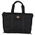 Borsa a mano VERSACE in nylon 2 in 1 nera e dorata Auth 118727V Nero D'oro - vista 13