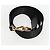 Borsa a mano VERSACE in nylon 2 in 1 nera e dorata Auth 118727V Nero D'oro - vista 23
