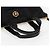 Borsa a mano VERSACE in nylon 2 in 1 nera e dorata Auth 118727V Nero D'oro - vista 7