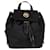 Zaino VERSACE in nylon nero e oro Auth 118729V D'oro  - vista 13