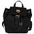 Zaino VERSACE in nylon nero e oro Auth 118728V D'oro - vista 13