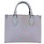 LOUIS VUITTON Borsa On The Go PM Monogram Empreinte 2way Blu M46067 Auth MX449M - vista 3