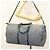 Borsa Boston in tela Trotter Christian Dior 2way Navy Gold Auth BD2104SAV - vista 26