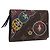 LOUIS VUITTON Portafoglio Victorine Monogram Kabuki M67253 Auth hk3432 Monogramma