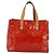 LOUIS VUITTON Monogram Vernis Reade PM Borsa a Mano Rossa M91088 LV Auth ka2020 Rosso - vista 2