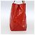 LOUIS VUITTON Monogram Vernis Reade PM Borsa a Mano Rossa M91088 LV Auth ka2020 Rosso - vista 4